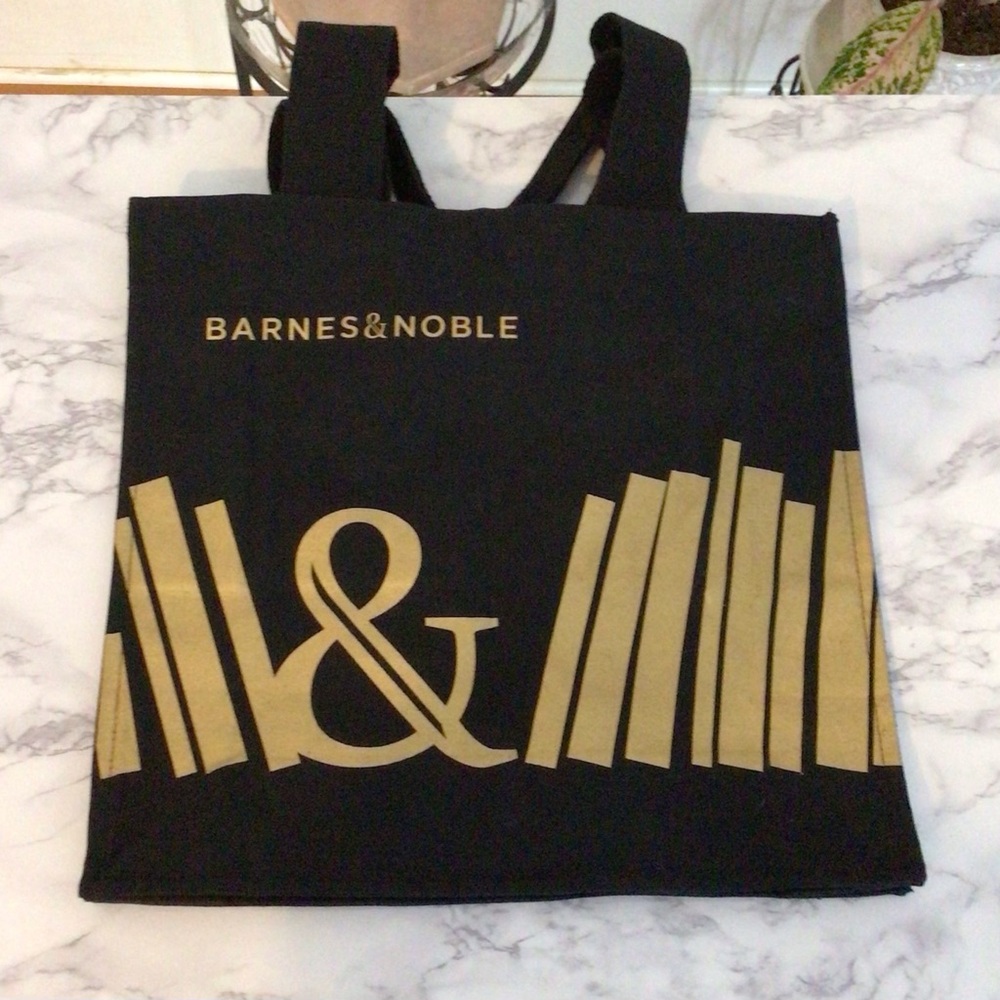 Barnes & Noble Black Tote Bag NEW